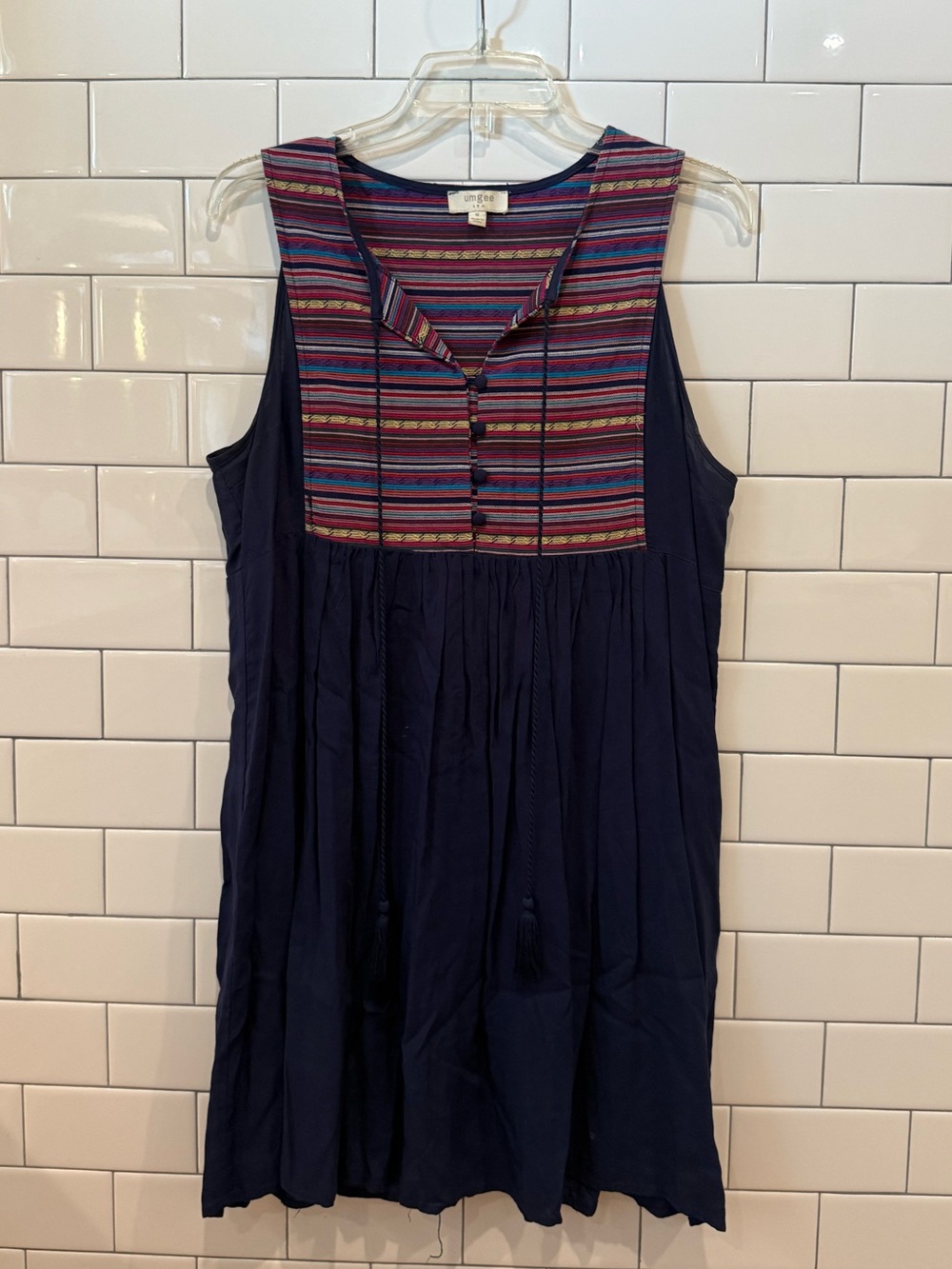 Umgee Multicolor Striped Knit Top